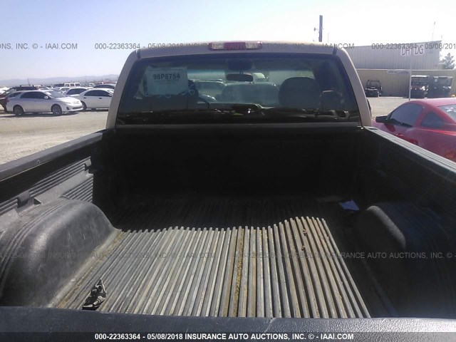 1GCEC14V01Z220017 - 2001 CHEVROLET SILVERADO C1500 TAN photo 8