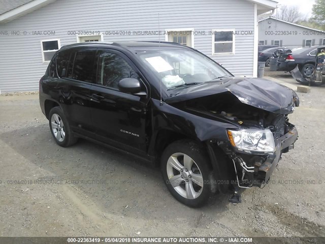 1C4NJCEB7DD102330 - 2013 JEEP COMPASS LATITUDE 黑色 照片 1