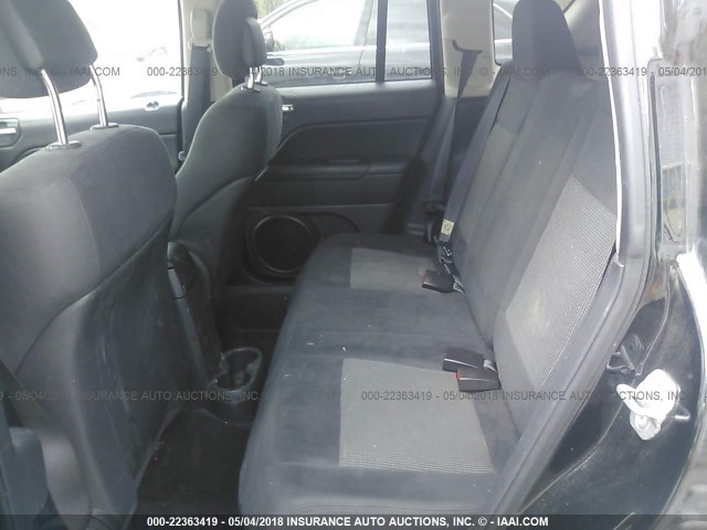 1C4NJCEB7DD102330 - 2013 JEEP COMPASS LATITUDE 黑色 照片 8