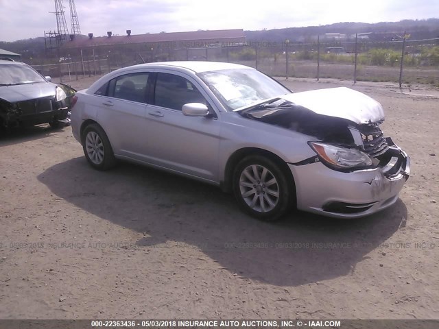 1C3CCBBB2CN161279 - 2012 CHRYSLER 200 TOURING SILVER photo 1