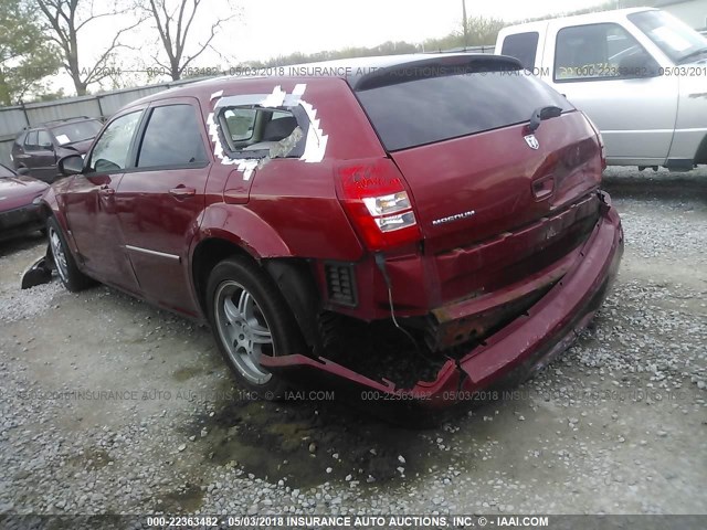 2D4FV47VX6H147566 - 2006 DODGE MAGNUM SXT BURGUNDY photo 3