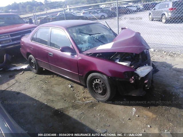 1NXBR18E5WZ128851 - 1998 TOYOTA COROLLA VE/CE/LE 栗色 照片 1