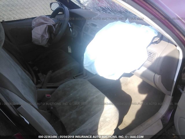 1NXBR18E5WZ128851 - 1998 TOYOTA COROLLA VE/CE/LE 栗色 照片 5