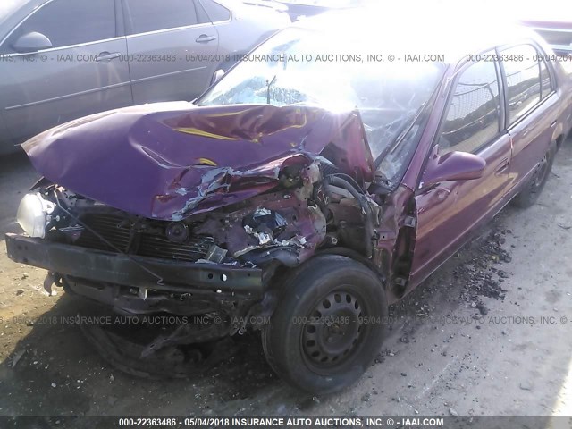 1NXBR18E5WZ128851 - 1998 TOYOTA COROLLA VE/CE/LE 栗色 照片 6