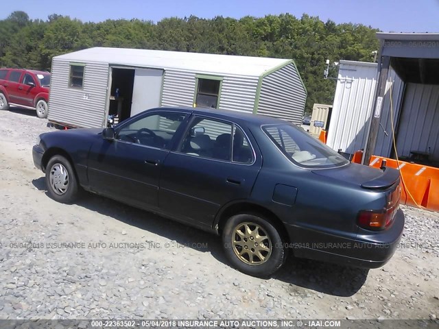 4T1BG12KXTU921837 - 1996 TOYOTA CAMRY DX/LE/XLE GREEN photo 3