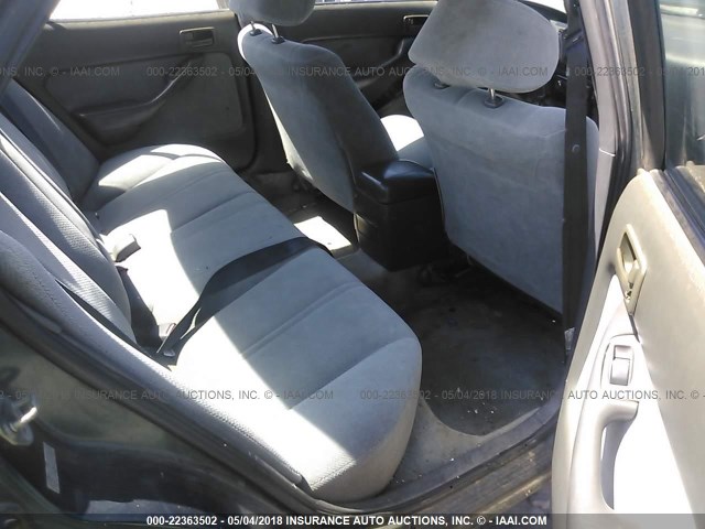 4T1BG12KXTU921837 - 1996 TOYOTA CAMRY DX/LE/XLE GREEN photo 8