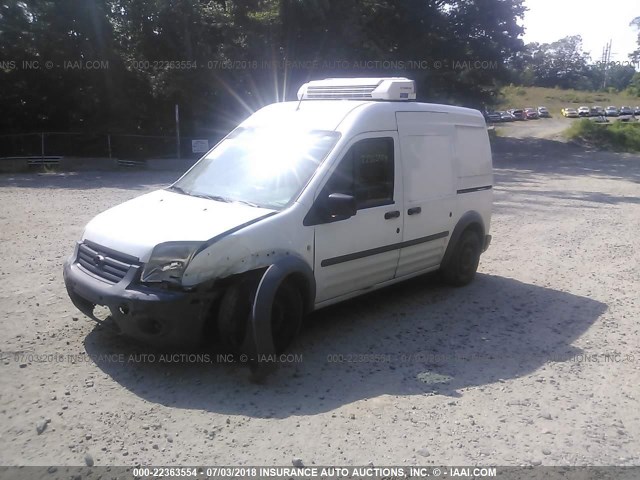 NM0LS7AN5BT065774 - 2011 FORD TRANSIT CONNECT XL WHITE photo 2