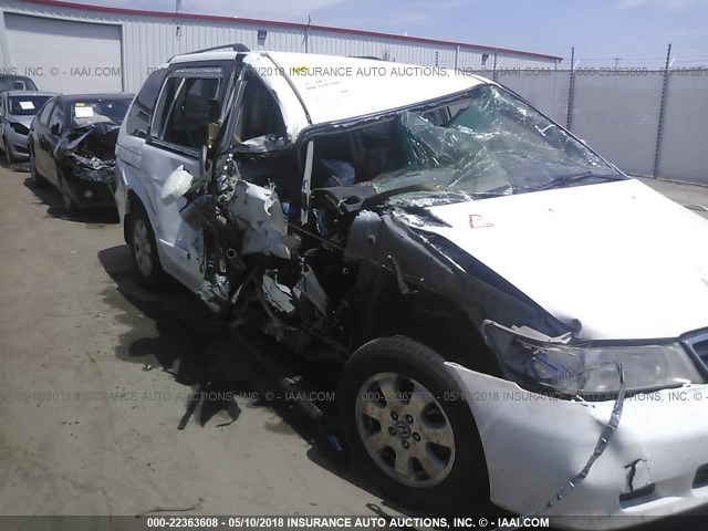 2HKRL18602H536854 - 2002 HONDA ODYSSEY EX WHITE photo 6