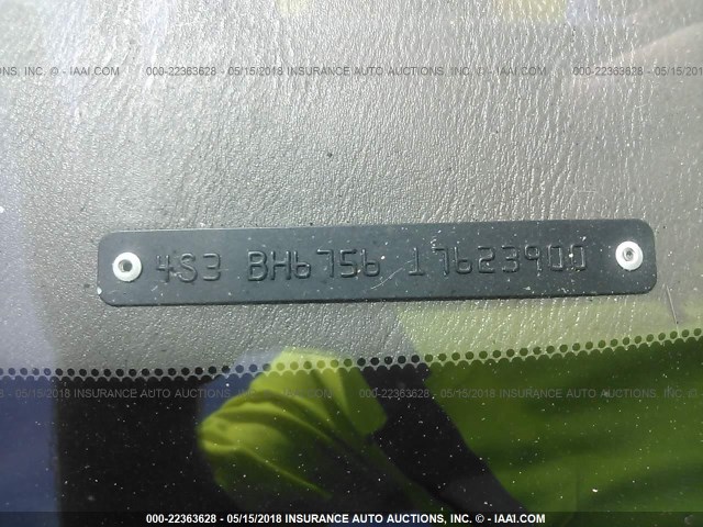 4S3BH675617623900 - 2001 SUBARU LEGACY OUTBACK AWP 绿色 照片 9