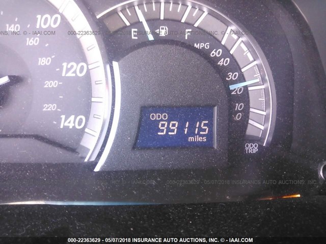 4T1BF1FK3CU011234 - 2012 TOYOTA CAMRY SE/LE/XLE BLACK photo 7