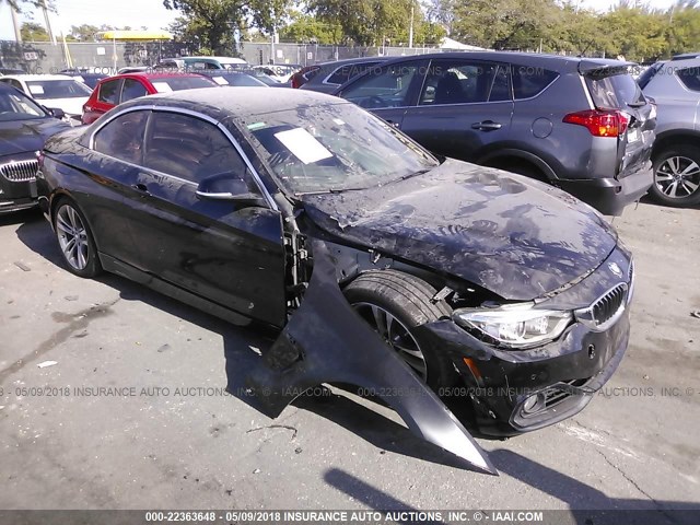 WBA3V5C58FP753646 - 2015 BMW 428 I BLACK photo 1