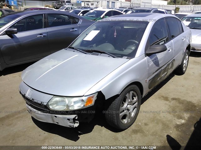1G8AZ52F54Z231299 - 2004 SATURN ION LEVEL 2 Gümüş foto 6