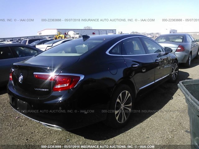 1G4ZP5SS8HU140750 - 2017 BUICK LACROSSE ESSENCE BLACK photo 4