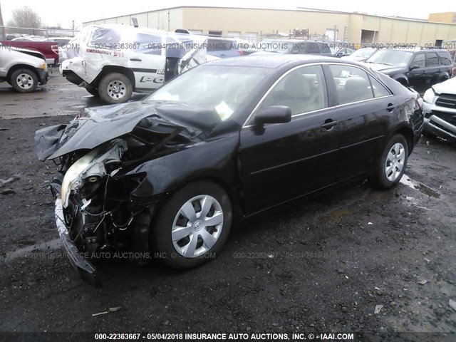 4T4BE46K59R098220 - 2009 TOYOTA CAMRY SE/LE/XLE BLACK photo 2