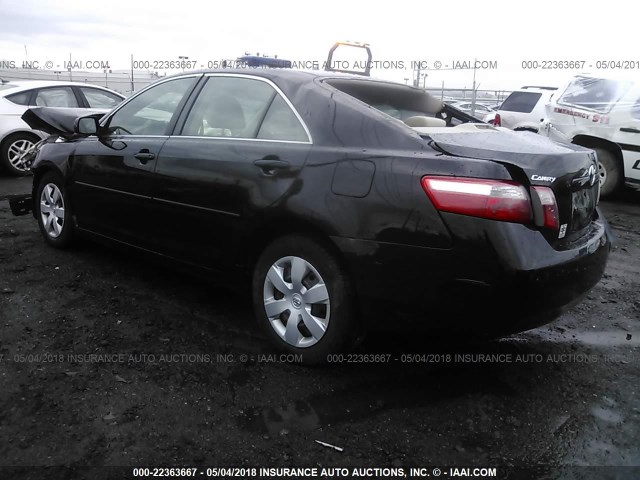 4T4BE46K59R098220 - 2009 TOYOTA CAMRY SE/LE/XLE BLACK photo 3