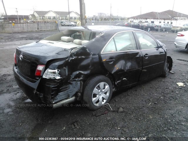 4T4BE46K59R098220 - 2009 TOYOTA CAMRY SE/LE/XLE BLACK photo 4