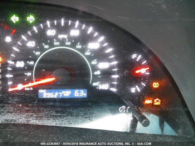 4T4BE46K59R098220 - 2009 TOYOTA CAMRY SE/LE/XLE BLACK photo 7