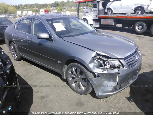 JNKAY01F67M455811 - 2007 INFINITI M35 SPORT SILVER photo 1