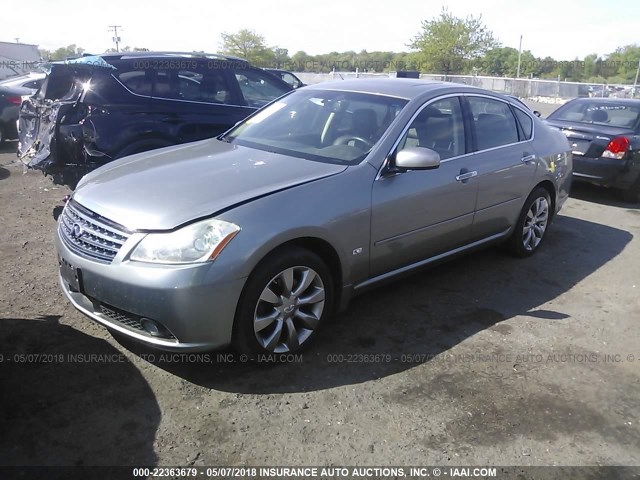 JNKAY01F67M455811 - 2007 INFINITI M35 SPORT SILVER photo 2