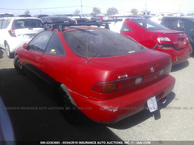 JH4DC445XSS008909 - 1995 ACURA INTEGRA LS RED photo 3