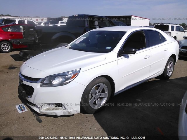 1G11B5SA9GF112202 - 2016 CHEVROLET MALIBU LIMITED LS WHITE photo 2