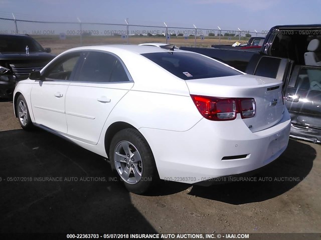 1G11B5SA9GF112202 - 2016 CHEVROLET MALIBU LIMITED LS WHITE photo 3