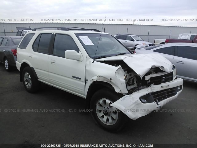 4S6CM58W9X4409899 - 1999 HONDA PASSPORT EX/LX 白色 照片 1