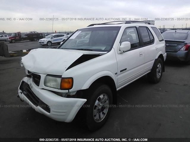 4S6CM58W9X4409899 - 1999 HONDA PASSPORT EX/LX 白色 照片 2