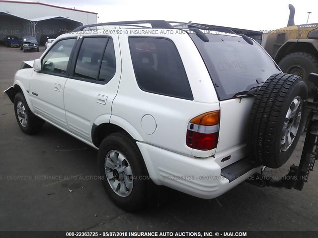 4S6CM58W9X4409899 - 1999 HONDA PASSPORT EX/LX 白色 照片 3