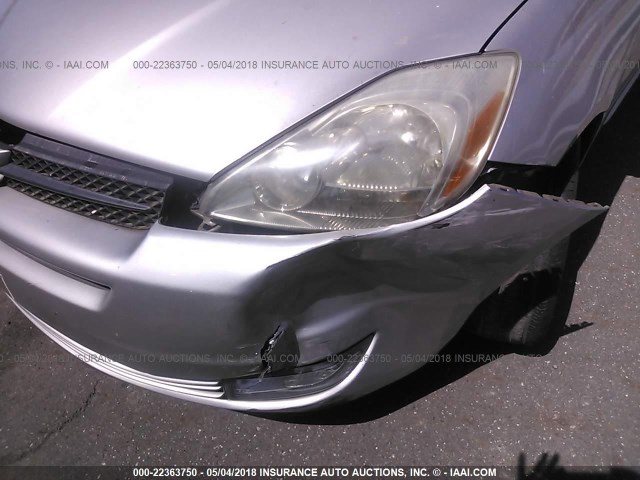 5TDZA22C95S359665 - 2005 TOYOTA SIENNA XLE/XLE LIMITED GRAY photo 6