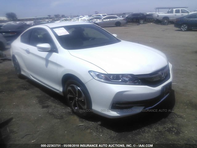 1HGCT1B34GA004396 - 2016 HONDA Accord LX-S WHITE photo 1