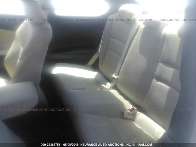 1HGCT1B34GA004396 - 2016 HONDA Accord LX-S WHITE photo 8