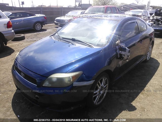 JTKDE177850060281 - 2005 TOYOTA SCION TC 蓝色 照片 2