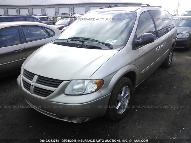 2D4GP44L16R630424 - 2006 DODGE GRAND CARAVAN SXT GOLD photo 2