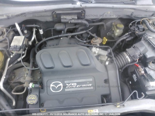 4F2CZ96154KM32780 - 2004 MAZDA TRIBUTE ES ნაცრისფერი ფოტო 10