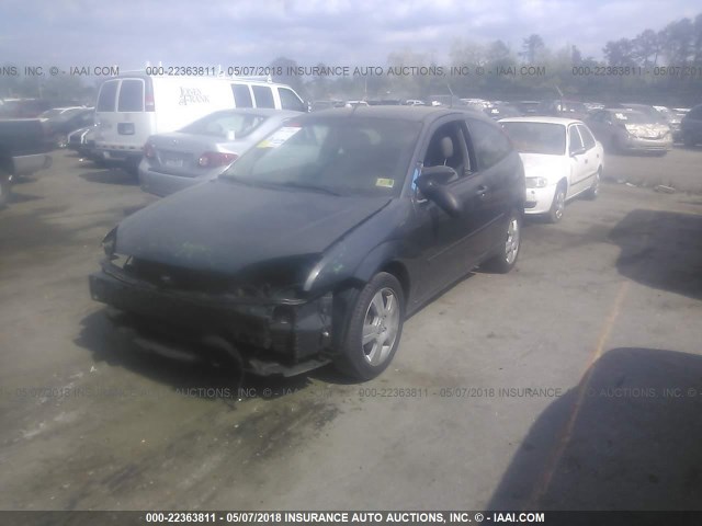 1FAHP31N27W339558 - 2007 FORD FOCUS ZX3/S/SE/SES GRAY photo 2