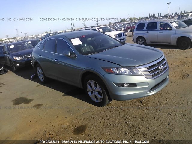 5J6TF1H52AL007866 - 2010 HONDA ACCORD CROSSTOUR EXL GREEN photo 1