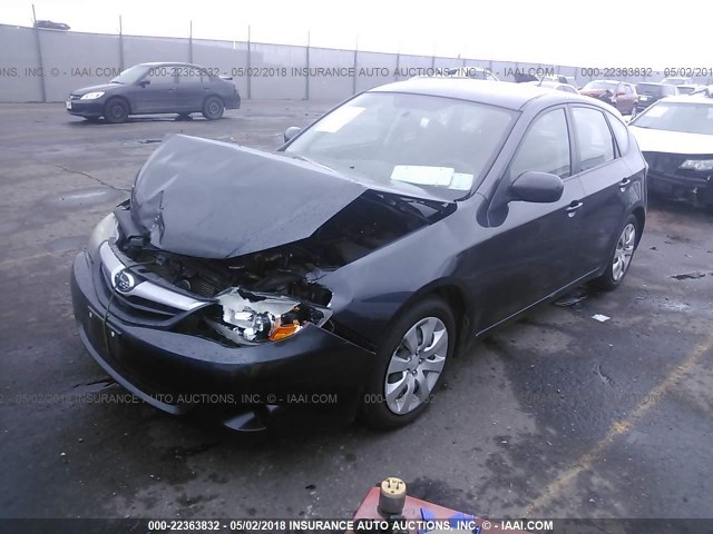 JF1GH6A68BH818745 - 2011 SUBARU IMPREZA 2.5I GRAY photo 2