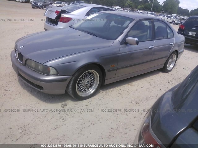 WBADM6348YGU24629 - 2000 BMW 528 I AUTOMATIC GRAY photo 2