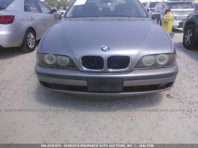 WBADM6348YGU24629 - 2000 BMW 528 I AUTOMATIC GRAY photo 6