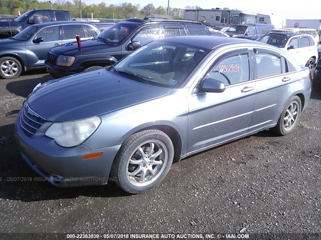 1C3LC56R67N527372 - 2007 CHRYSLER SEBRING TOURING GRAY photo 2