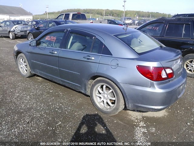 1C3LC56R67N527372 - 2007 CHRYSLER SEBRING TOURING GRAY photo 3