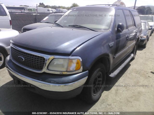 1FMRU15L8YLB04715 - 2000 FORD EXPEDITION XLT ლურჯი ფოტო 6