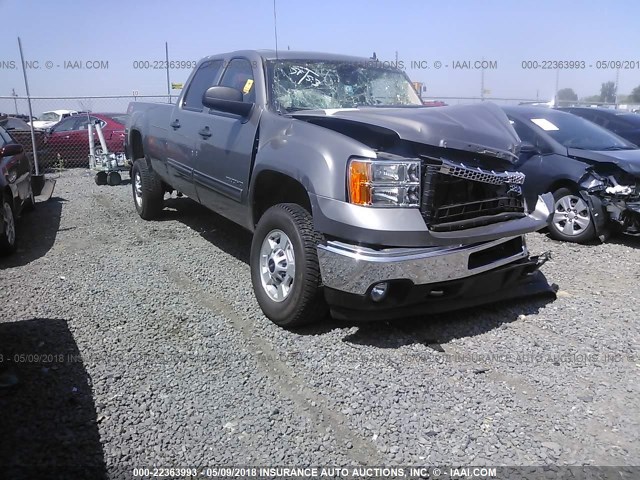 1GT120CG8DF214826 - 2013 GMC SIERRA K2500 SLE GRAY photo 1