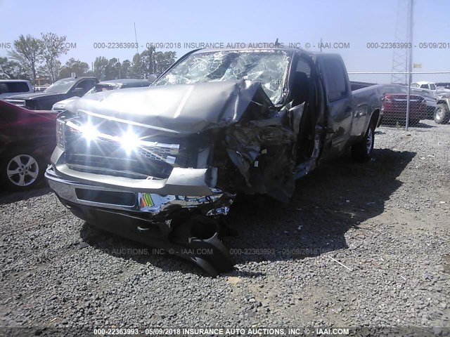 1GT120CG8DF214826 - 2013 GMC SIERRA K2500 SLE GRAY photo 2