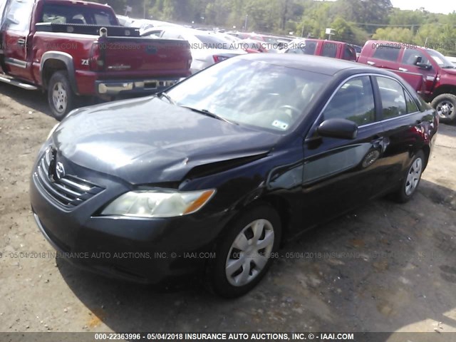 4T1BE46K19U285514 - 2009 TOYOTA CAMRY SE/LE/XLE BLACK photo 2