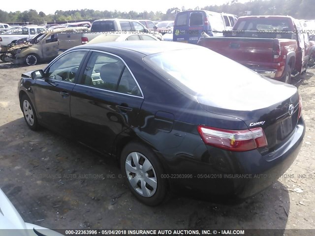 4T1BE46K19U285514 - 2009 TOYOTA CAMRY SE/LE/XLE BLACK photo 3