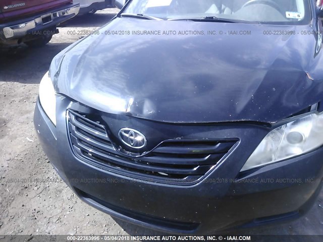4T1BE46K19U285514 - 2009 TOYOTA CAMRY SE/LE/XLE BLACK photo 6
