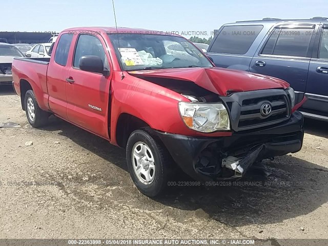 5TETX22NX9Z647497 - 2009 TOYOTA TACOMA ACCESS CAB Rot Foto 1