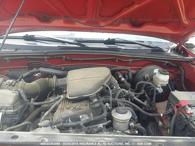 5TETX22NX9Z647497 - 2009 TOYOTA TACOMA ACCESS CAB Rot Foto 10